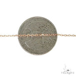 Ocean Blue Sapphire Flower Necklace 67219 - Image 6