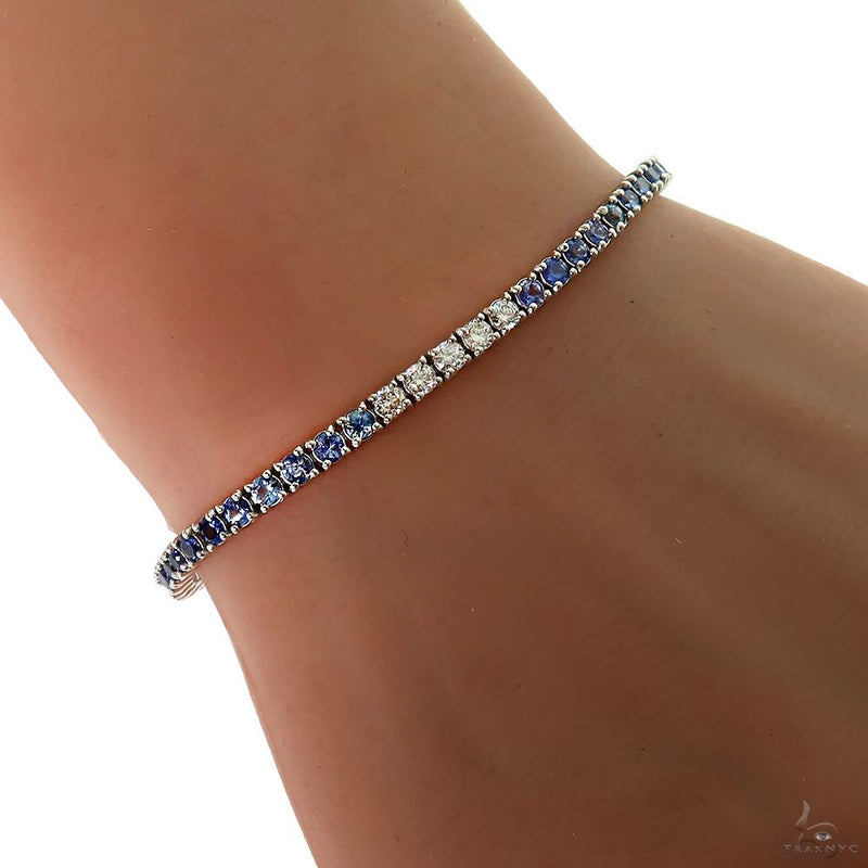 Ocean Breeze Sapphire Bracelet 69880 - Image 6