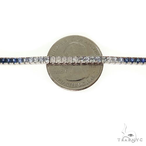 Ocean Breeze Sapphire Tenis Bracelet 69885 - Image 5