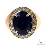 Oceanic Elegance Sapphire Ring 69627 - Image 1
