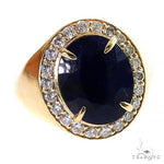 Oceanic Elegance Sapphire Ring 69627 - Image 2