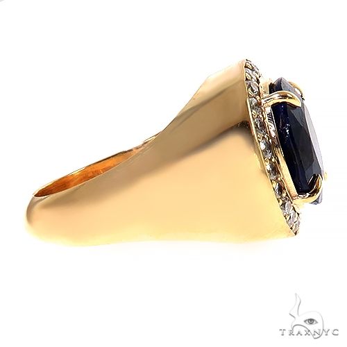 Oceanic Elegance Sapphire Ring 69627 - Image 3