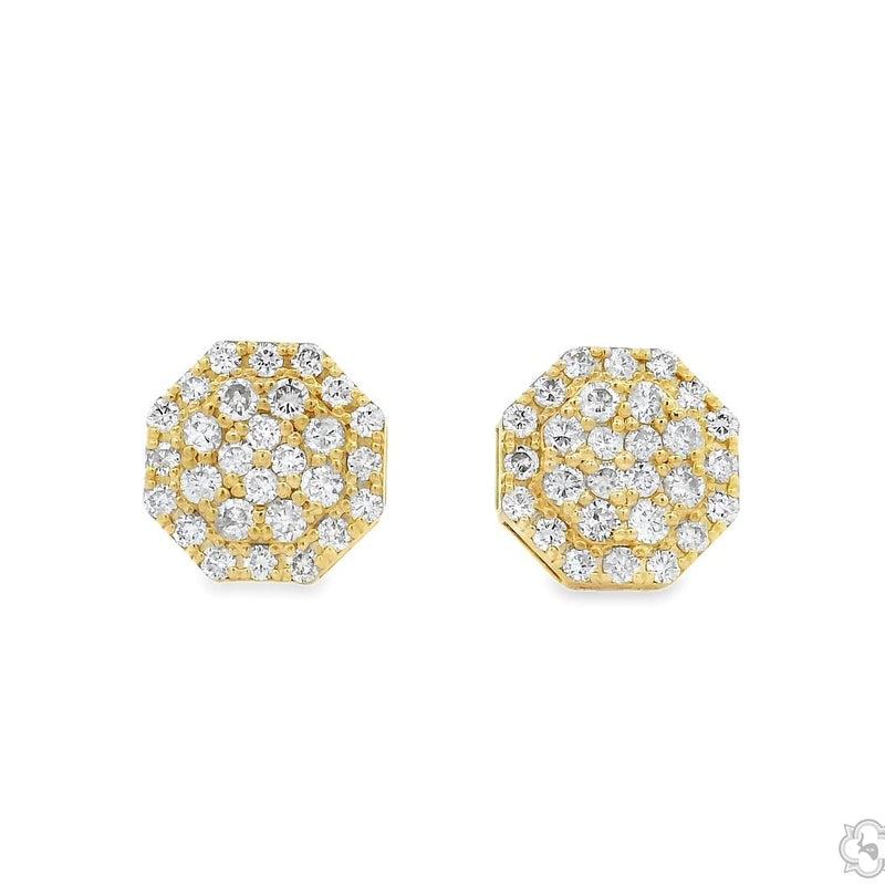OctaGlow Diamond Cluster Earrings 70410 - Image 1