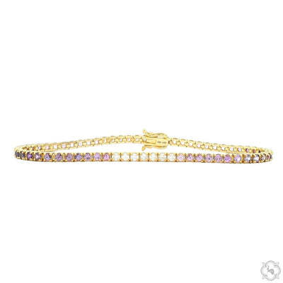 Ombre Sapphire Tennis Bracelet 70343 - Image 1