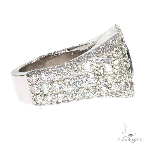 One of One Sapphire Diamond Ring 67268 - Image 3