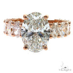 Oval Cut Diamond Engagement Ring 69569 - Image 1