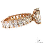 Oval Cut Diamond Engagement Ring 69569 - Image 3