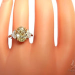 Oval Diamond Engagement Ring 64521 - Image 10