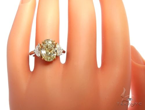 Oval Diamond Engagement Ring 64521 - Image 10