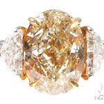 Oval Diamond Engagement Ring 64521 - Image 2