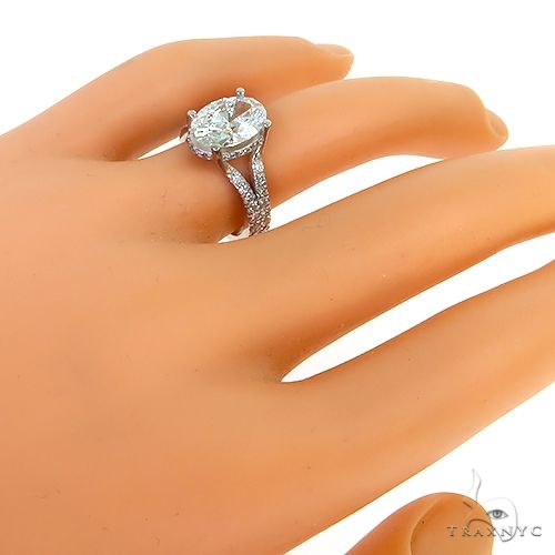 Oval Diamond Engagement Ring 68839 - Image 7