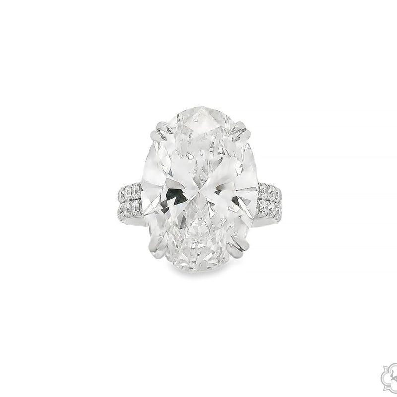 Oval Diamond Engagement Ring 70522 - Image 1