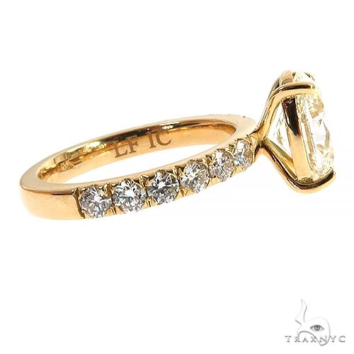 Oval Diamond Engagement Ring (Lab) 69646 - Image 3