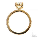 Oval Diamond Engagement Ring (Lab) 69646 - Image 5