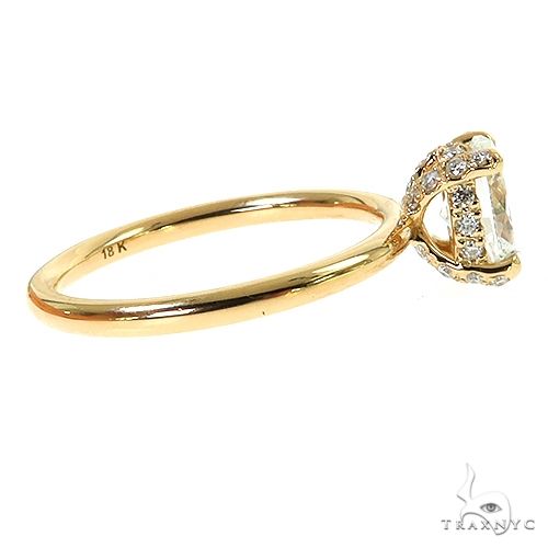 Oval Shape Diamond Engagement Ring 68837 - Image 3