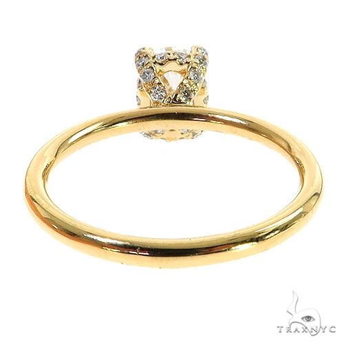 Oval Shape Diamond Engagement Ring 68837 - Image 4