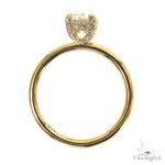 Oval Shape Diamond Engagement Ring 68837 - Image 5