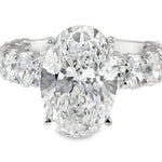 Oval Shape Diamond Engagement Ring 70617 - Image 1