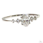 Oval Shape Diamond Ring 69788 - Image 2