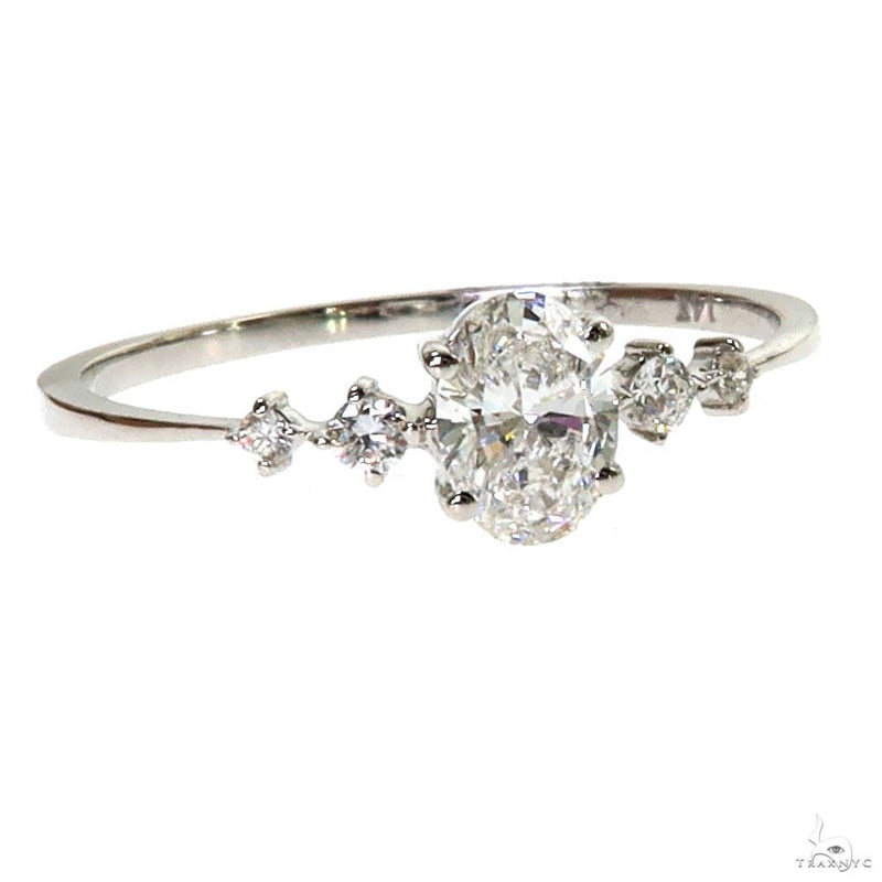 Oval Shape Diamond Ring 69788 - Image 2