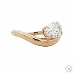 Oval Twist Diamond Ring 70886 - Image 2