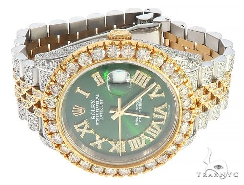 Oyster Perpetual DATEJUST Diamond Rolex Watch 65472 - Image 3