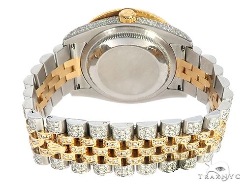 Oyster Perpetual DATEJUST Diamond Rolex Watch 65472 - Image 6