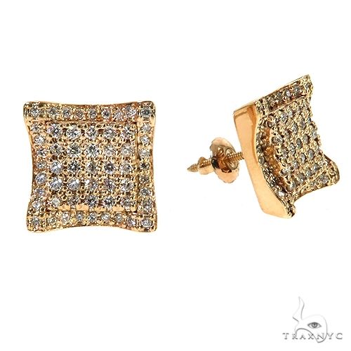 PQ Diamond Earrings 5 16787 - Image 2