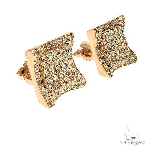 PQ Diamond Earrings 5 16787 - Image 3