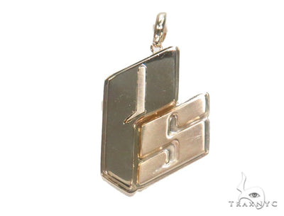 PS Yellow Gold Pendant 43559 - Image 1