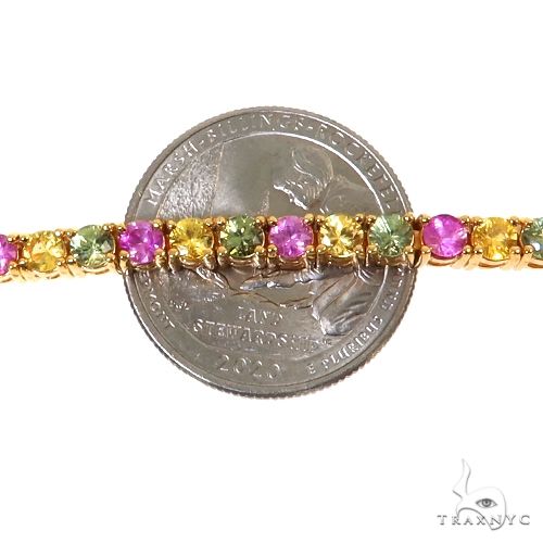 PYG 20 Pointer Sapphire Tennis Bracelet 67480 - Image 5