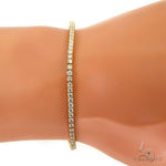 Diamond Tennis Bracelet 2.8 mm 8 inches 69817 - Image 4