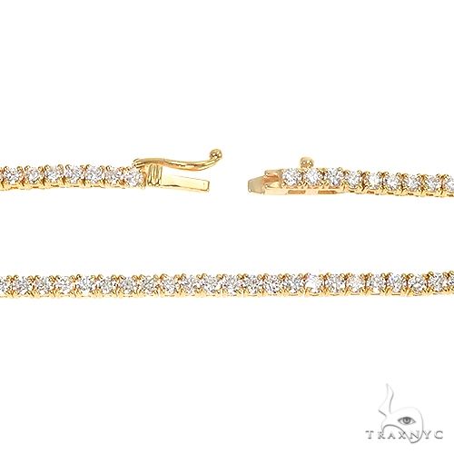 Parcel Diamond Tennis Chain 21.7 Inches 2.4 mm 69822 - Image 5