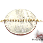 Passion Yellow Gold Ruby Necklace 26704 - Image 4