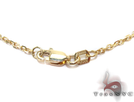 Passion Yellow Gold Ruby Necklace 26704 - Image 7