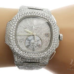 Patek Philippe Nautilus Chronograph Diamond Stainless Steel Watch 58638 - Image 13
