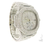 Patek Philippe Nautilus Chronograph Diamond Stainless Steel Watch 58638 - Image 3