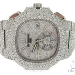 Patek Philippe Nautilus Chronograph Diamond Stainless Steel Watch 58638 - Image 7