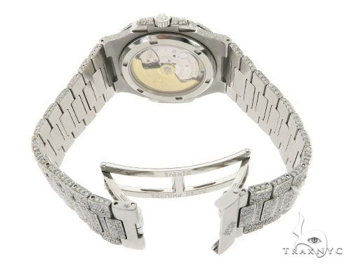 Patek Philippe Nautilus Diamond Stainless Steel Watch 58639 - Image 12