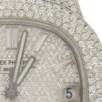 Patek Philippe Nautilus Diamond Stainless Steel Watch 58639 - Image 4