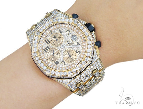 Pave Diamond Audemars Piguet Watch 42336 - Image 12