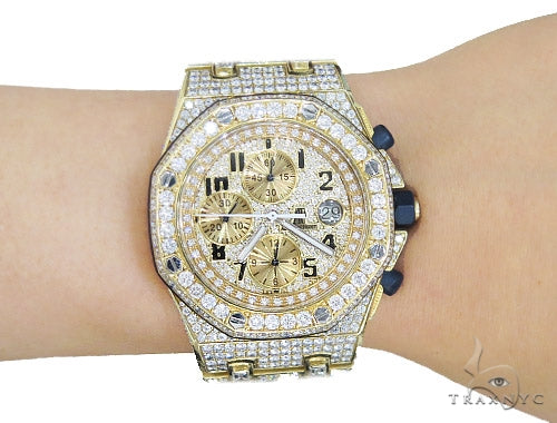 Pave Diamond Audemars Piguet Watch 42336 - Image 13