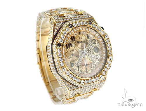 Pave Diamond Audemars Piguet Watch 42336 - Image 3