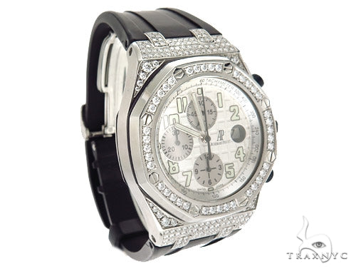 Pave Diamond Audemars Piguet Watch 42343 - Image 3