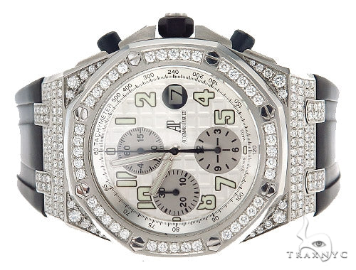 Pave Diamond Audemars Piguet Watch 42343 - Image 4