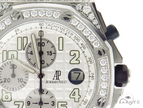 Pave Diamond Audemars Piguet Watch 42343 - Image 5