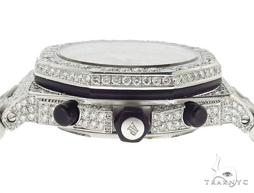 Pave Diamond Audemars Piguet Watch 42348 - Image 7