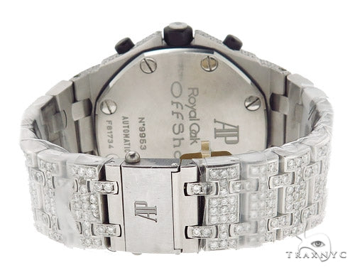 Pave Diamond Audemars Piguet Watch 42348 - Image 9
