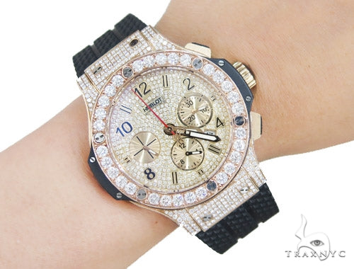 Pave Diamond Hublot Watch 42351 - Image 11