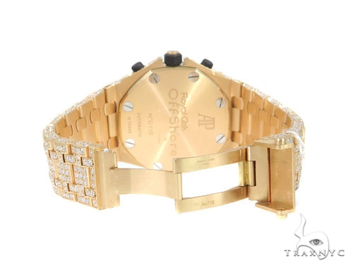 Pave Diamond Audemars Piguet Watch 49105 - Image 9